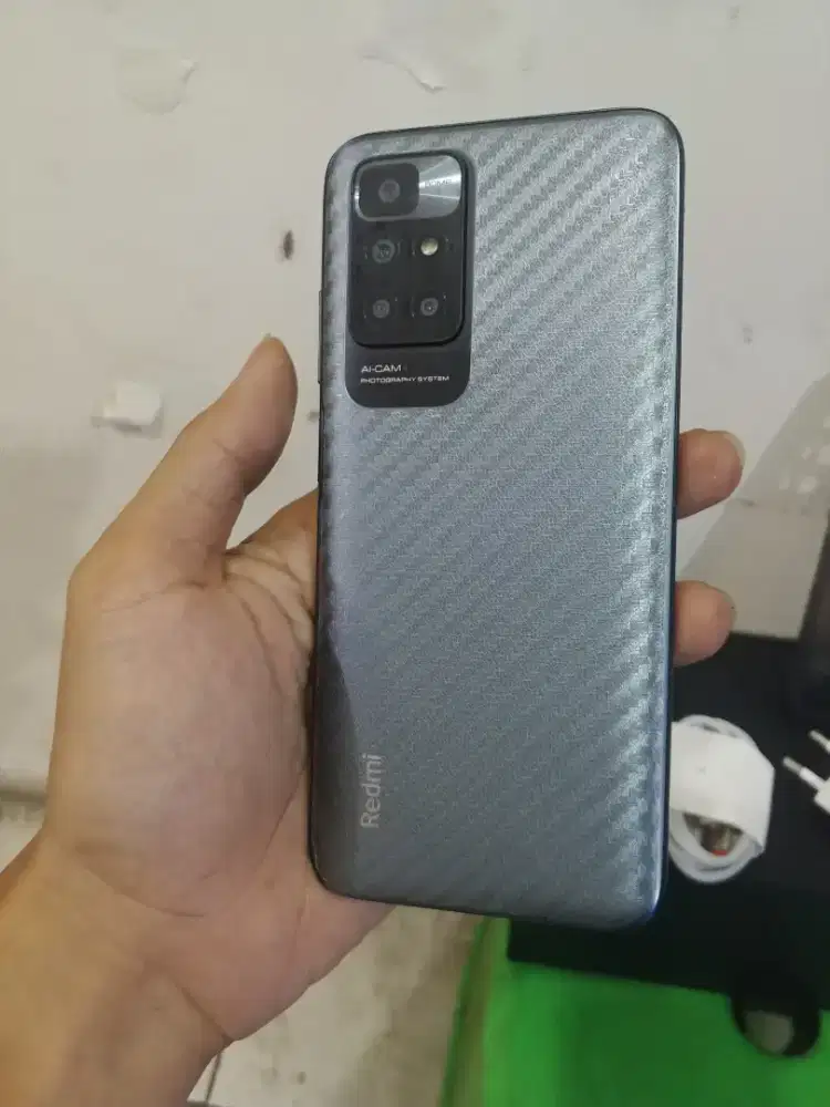 Redmi 10 Ram 8 (6+2)/128 GB Lcd orian casan+tg+kesing (nego bensin)