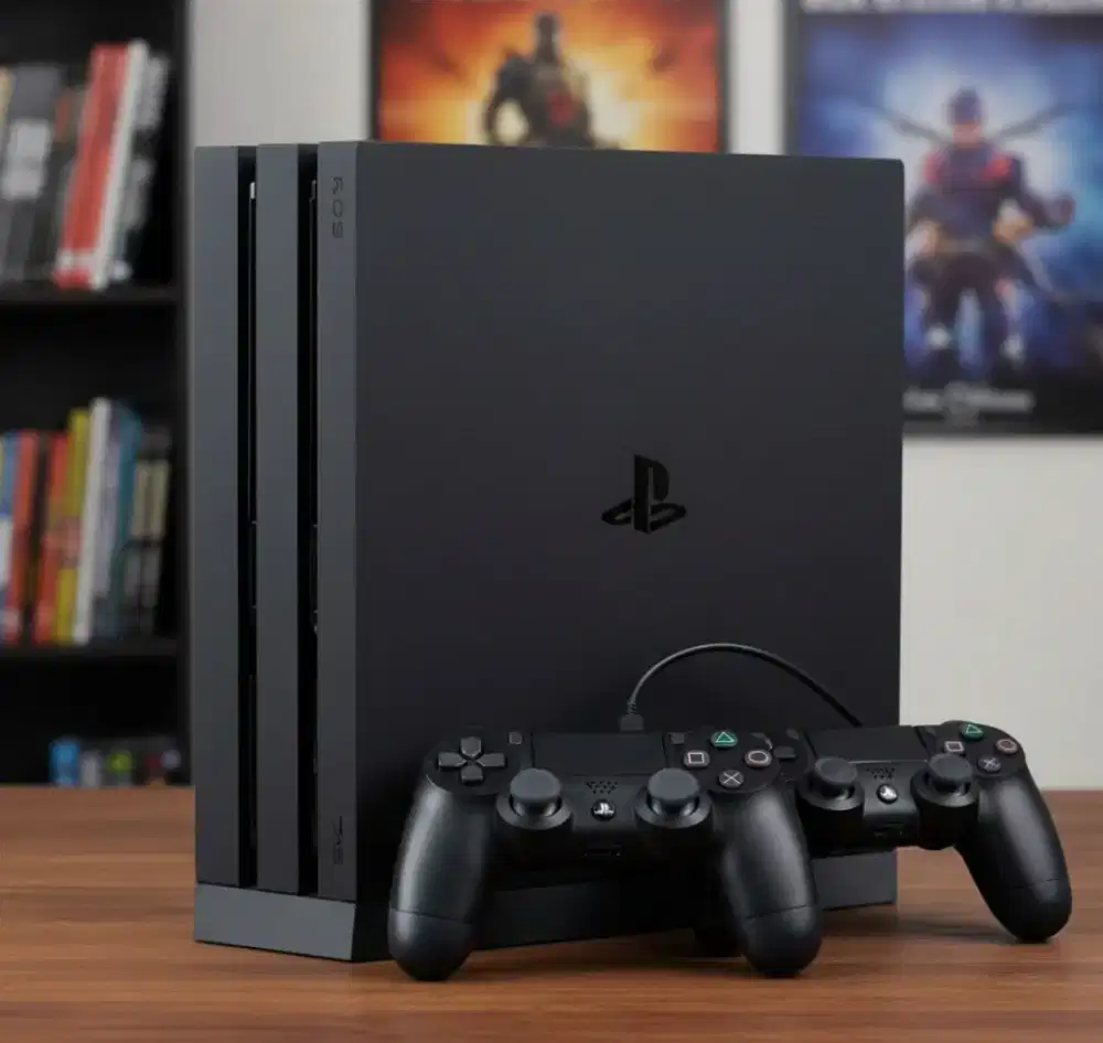 PS4 Slim Original 500GB – 2 Stick + Game FIFA25 & NBA2K24