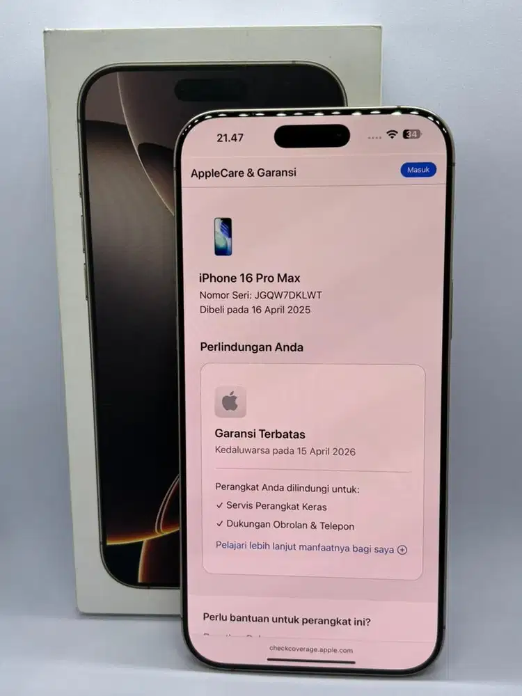 Iphone 16 ProMax Desert Titanium 256Gb Ibox