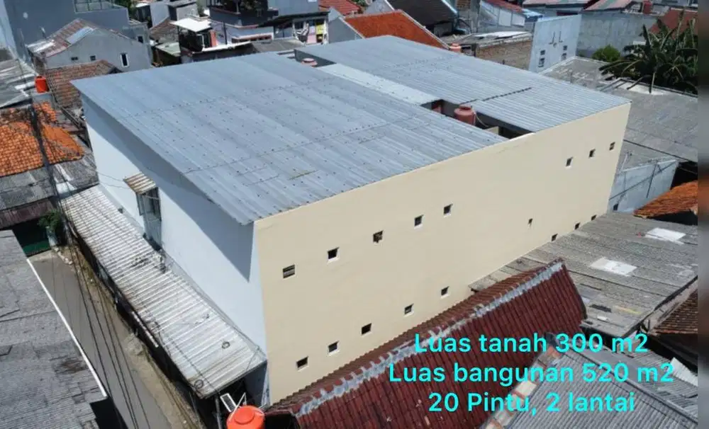 RUMAH KONTRAKAN 20 PINTU