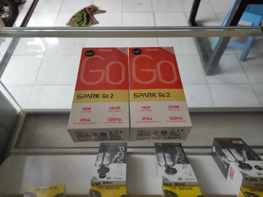Berminat silahkan WA Tecno Spark GO2 4+4/64 Garansi resmi 13bln