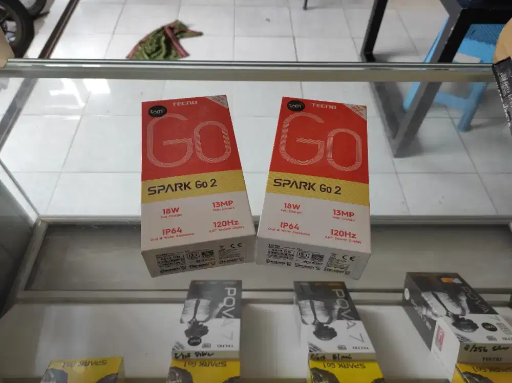 Berminat silahkan WA Tecno Spark GO2 4+4/128 Garansi resmi 13bln