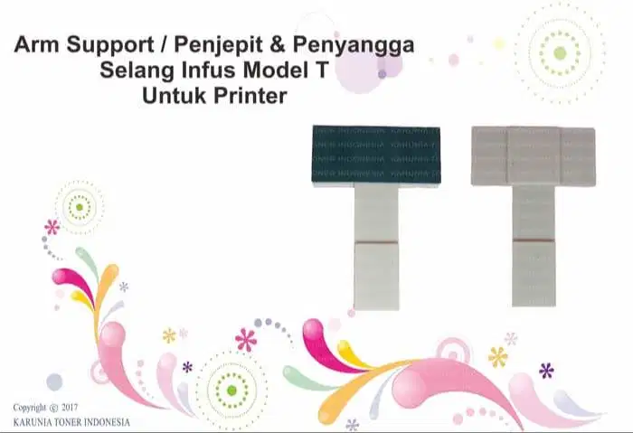 Arm Support Penjepit & Penyangga Selang Infus Model T Untuk Printer