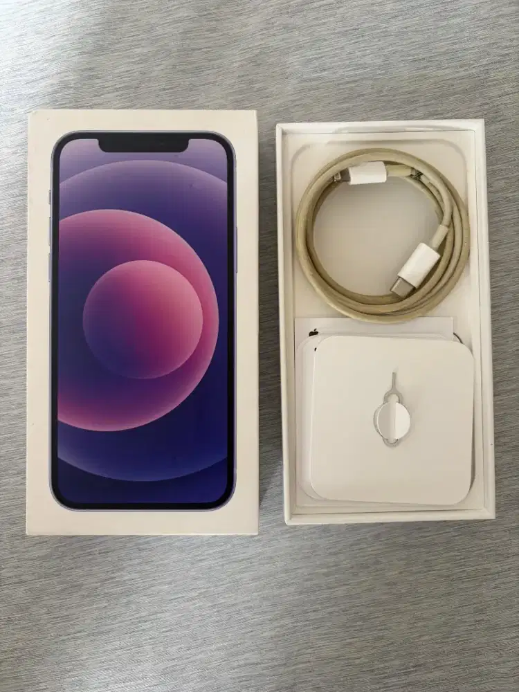 iPhone 12 (digimap) - 128 GB - Warna Purple