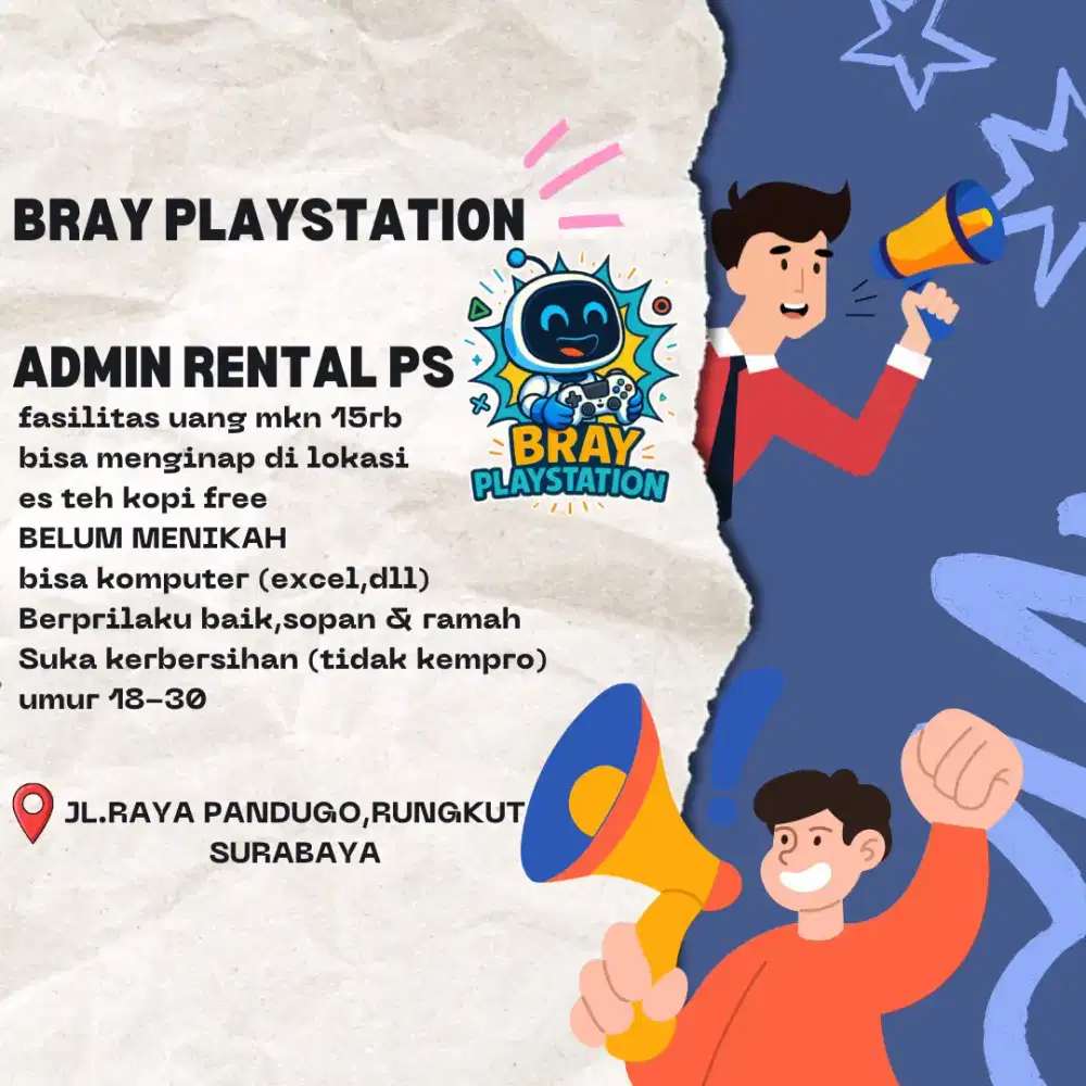 Admin Rental PS
