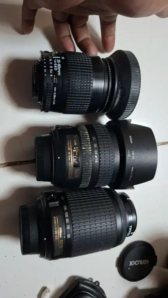 Lensa nikon afs dan afd
