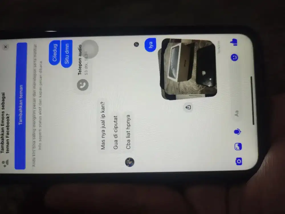 Jual iPhone xr fullset