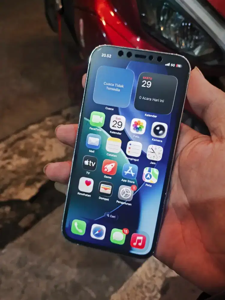 IPHONE 12 PRO 128GB BEACUKAI FULLSET