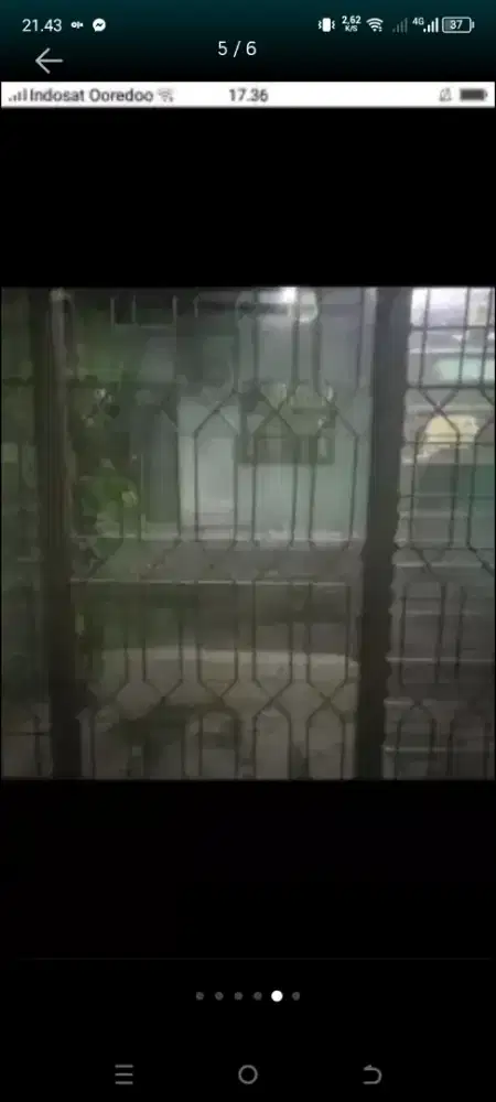 Jual BTH Jual Murah 6 PCS TERALIS  JENDELA BESI RUMAH KONDISI MSH BGS