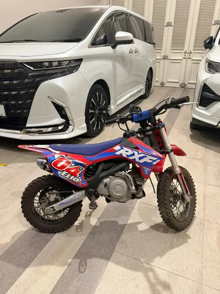 Motor Mini Trail RFX 50CC Blue and Red
