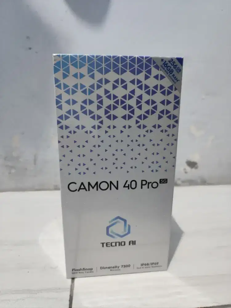 Promo Tecno Camon 40 Pro Ram 8/256 Baru