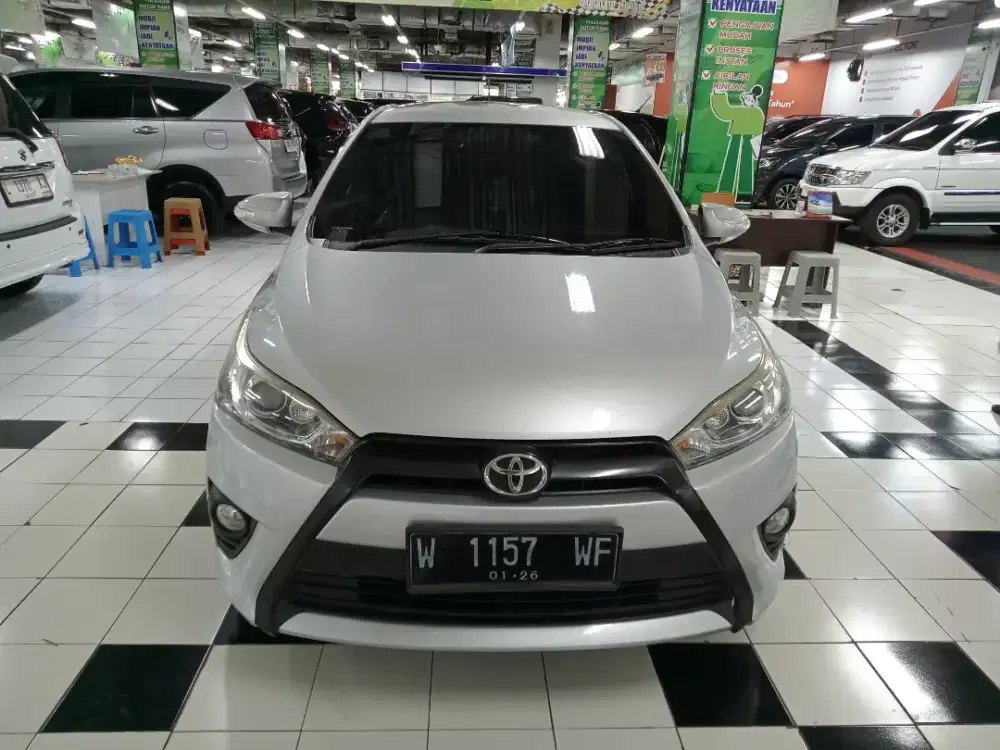 TOYOTA YARIS G AT 2015 SILVER