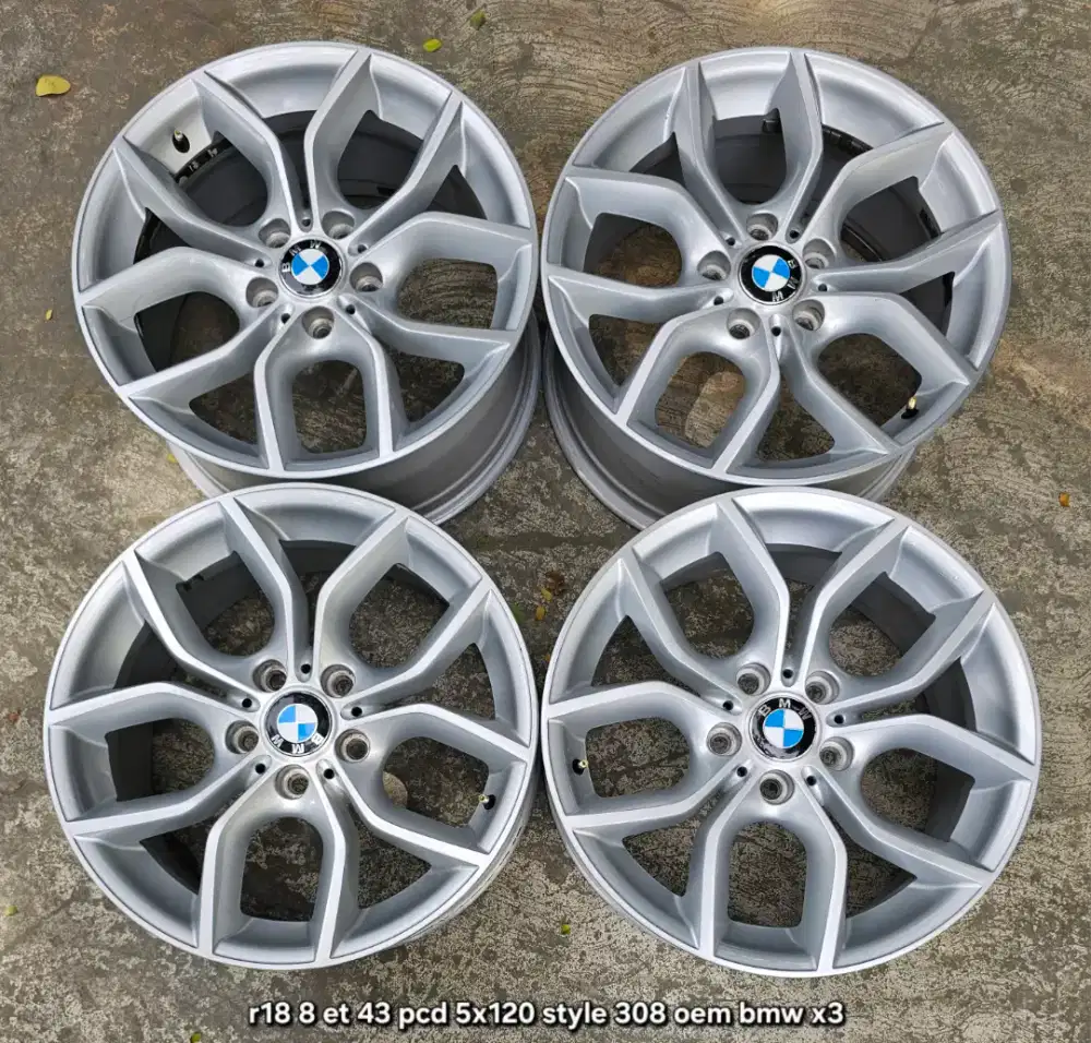 Velg ring 18 original oem bmw x3 pcd 5x120