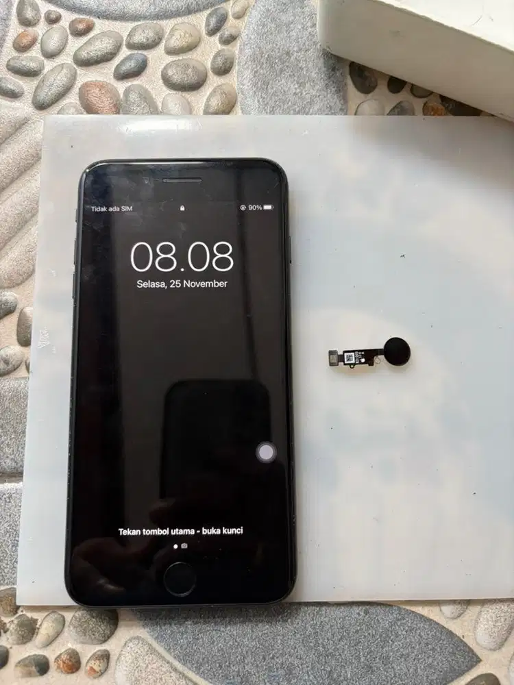 Ganti home button universal iphone 7 / 7+ / 8 / 8+ bergaransi