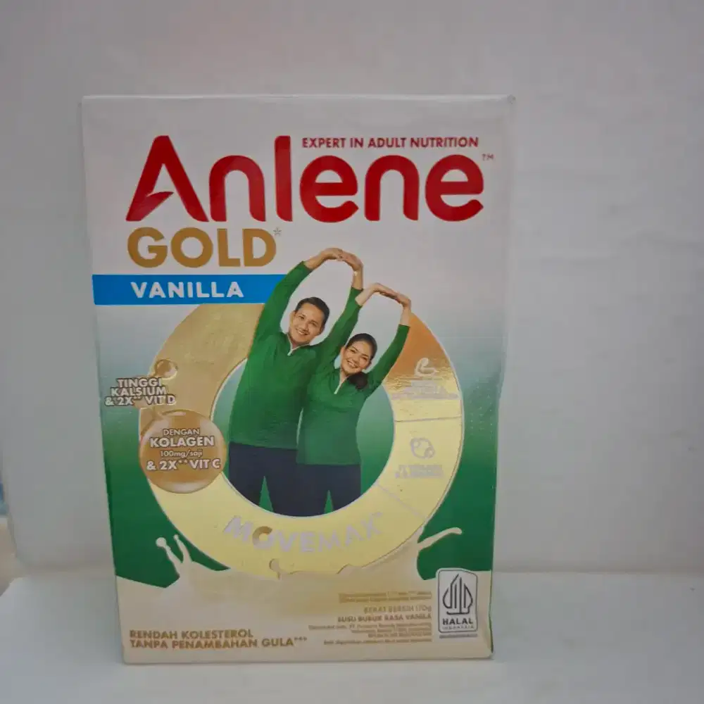 HARGA PROMO: Susu Anlene Gold rasa Vanila (170 gram)