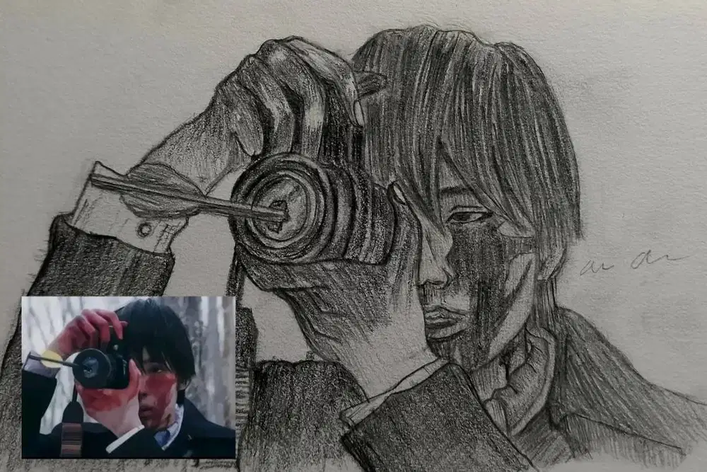 Custom Portrait Sketch - Dari Foto Jadi Seni