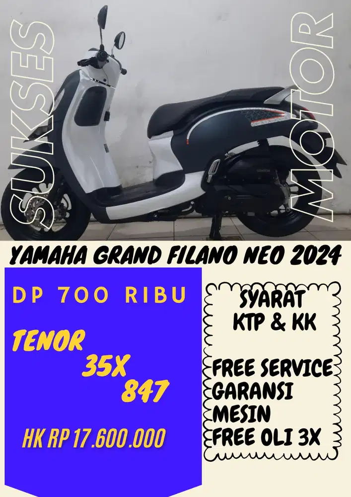 MURAH DP HONDA SCOOPY SPORT 2023 DP 700 RIBU BISA CASH/KREDIT