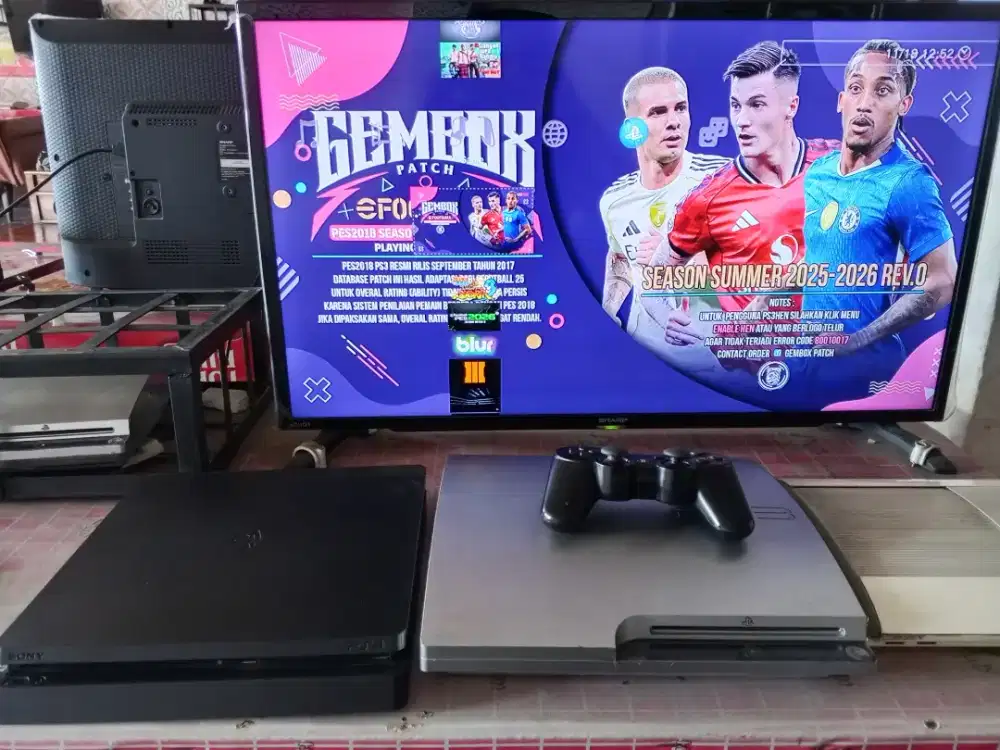 PS 3 dengan tv 32inc
