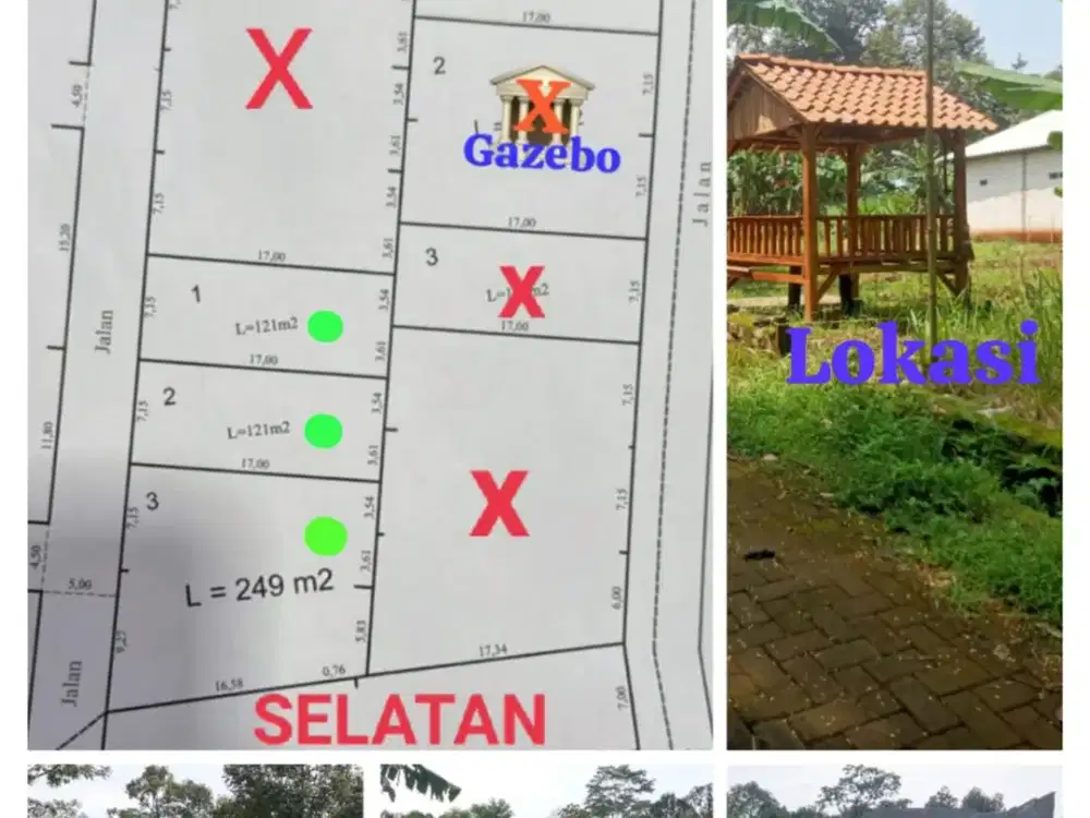 Tanah murah hanya 50 meteran dari jalan raya puntan unnes gunungpati