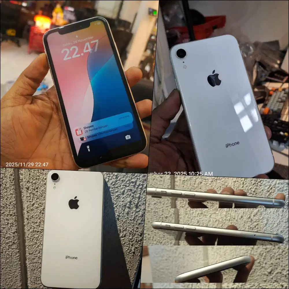 iPHone XR 64GB iBox White 95% Mulus Full Ori