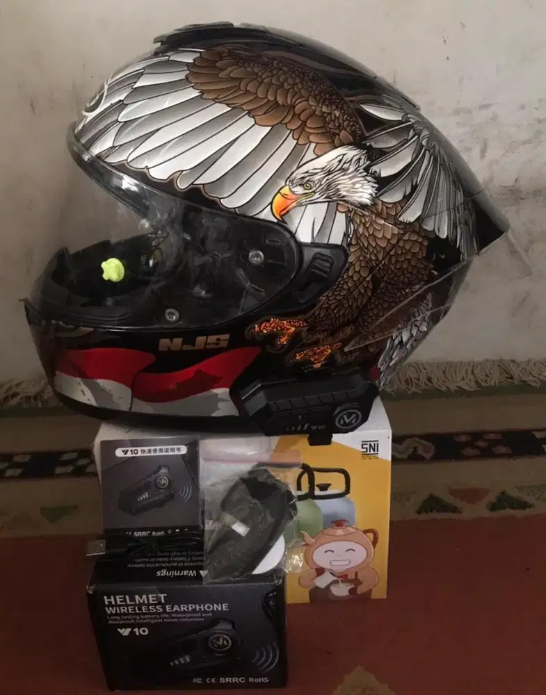 helm njs spesial edition fullface