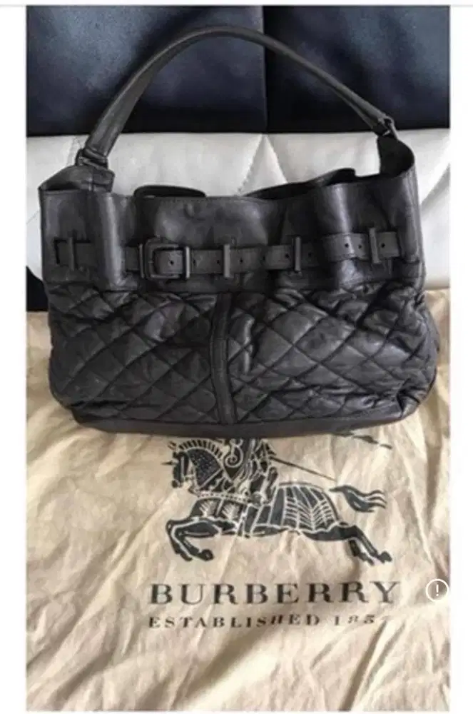 Preloved Handbag burberry original Otentik