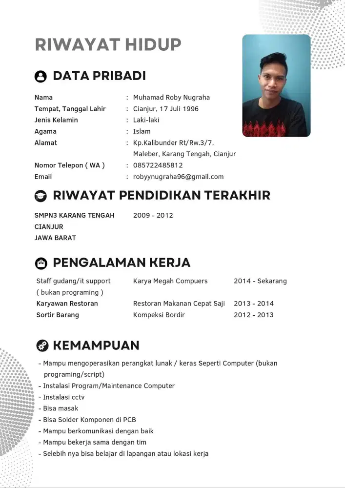 sedang mencari kerja