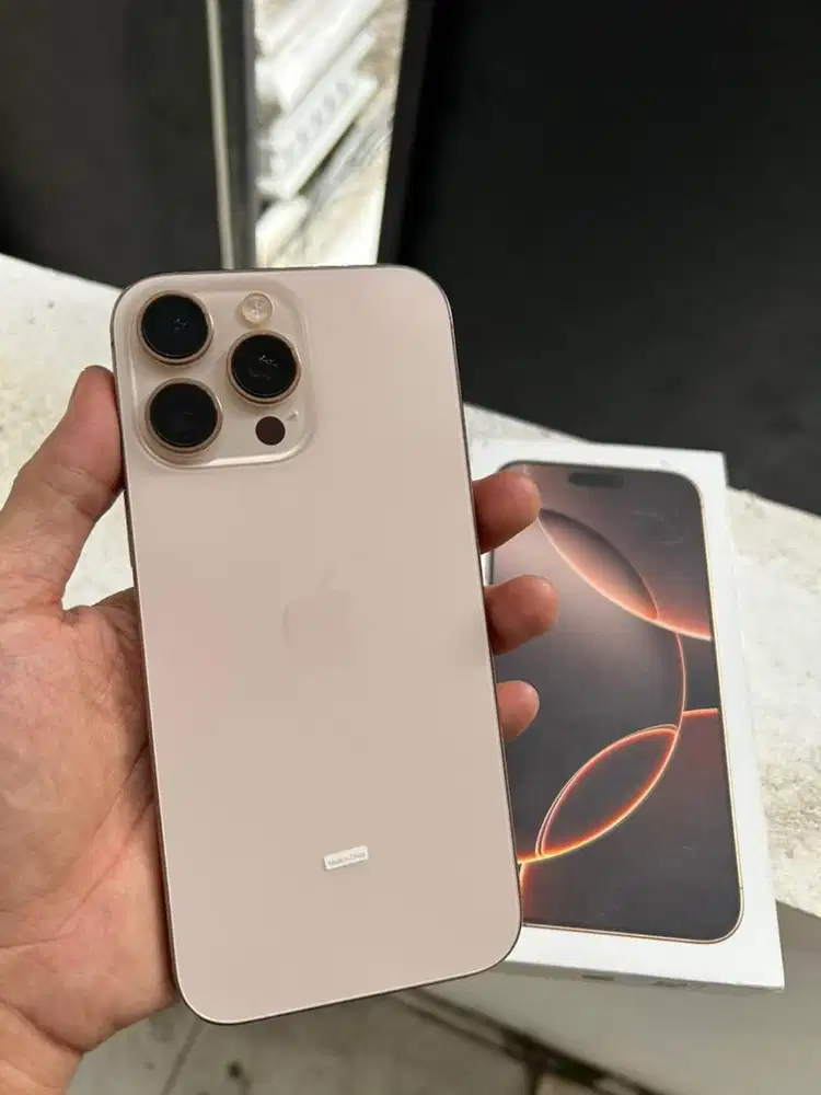 iPhone 16 Pro Max 256Gb Desert Garansi Digimap i-Box Mei 2026 Istimewa