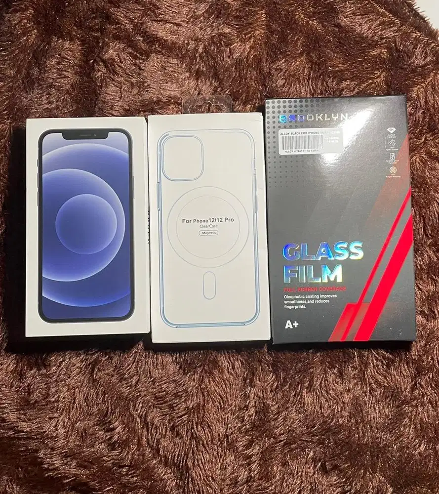 Iphone 12 128 Black ex ibox like new pemakain prjbadi