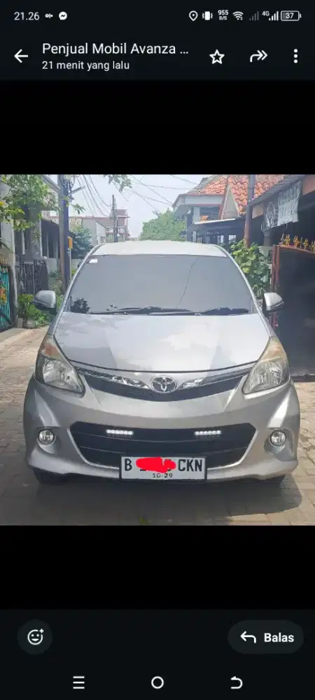 Jual BTH Murah AVANZA VELOZ MATIC 2014 SRT LNGKP,PJK HDP,GAK ADA MINUS