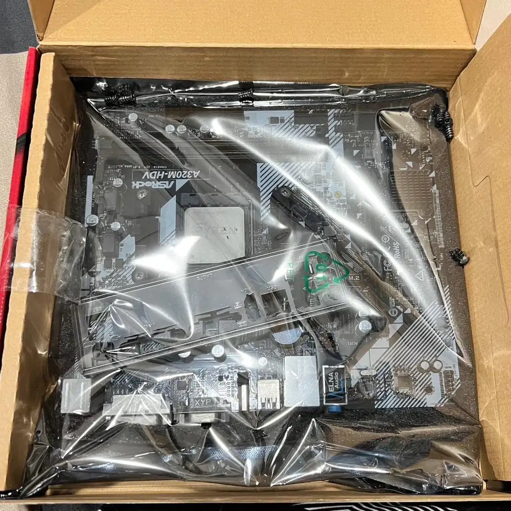 Amd Ryzen 5 3500 + Asrock A320m HDV r4.0