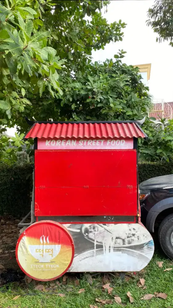 Gerobak jualan kokoh