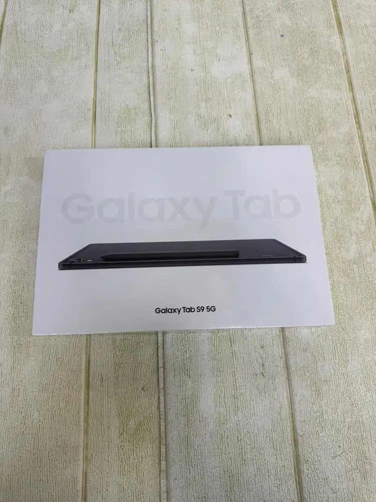 Samsung galaxy Tab S9 5G 12/256GB baru segel original resmi sein