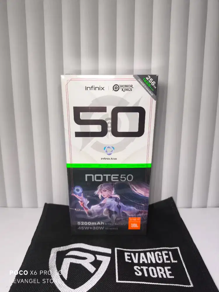 BARU SEGEL! 8/256GB INFINIX NOTE 50 GARANSI RESMI