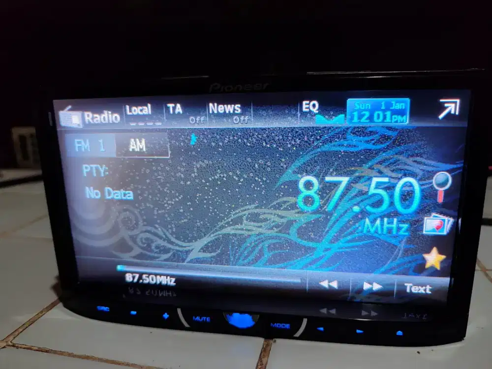 Headunit Pioneer AVH-P3450DVD