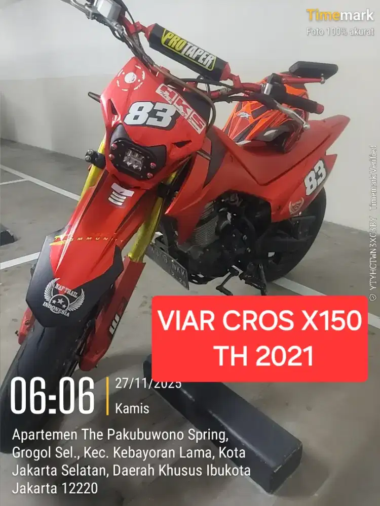JUAL CEPAT VIAR CROSX 150