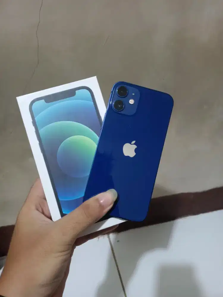 iPhone 12 mini 64gb fullset mulus no minus