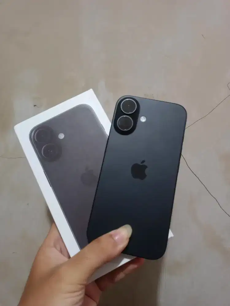 iPhone 16 128gb fullset mulus no minus