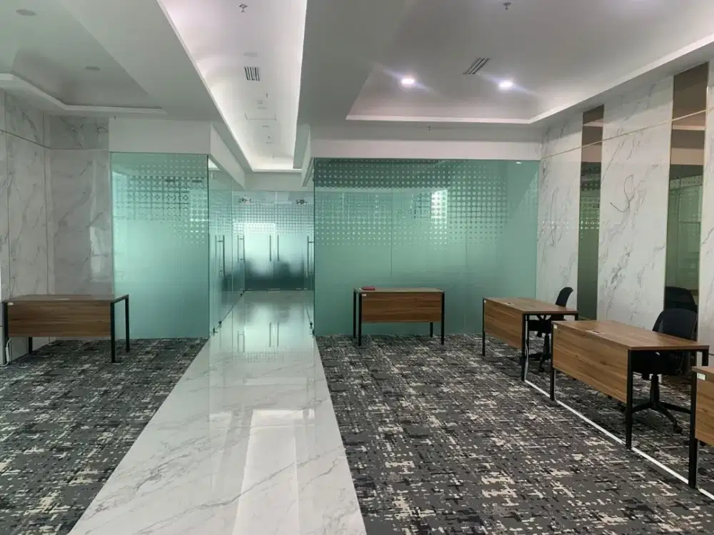 Dijual ruang kantor Holland Villge Tower siap pakai di jakarta pusat