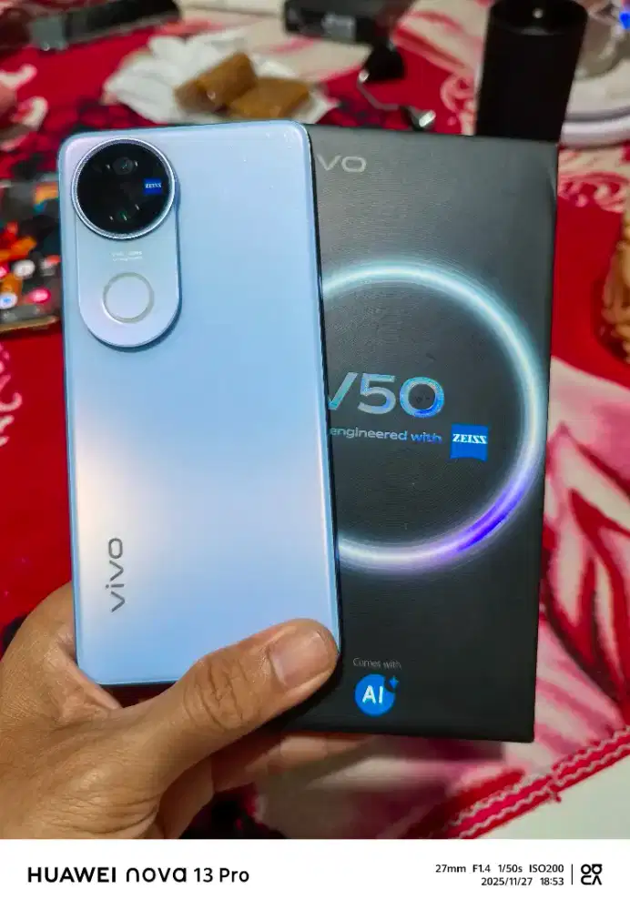 Vivo V50 256gb Fullset Ori Resmi