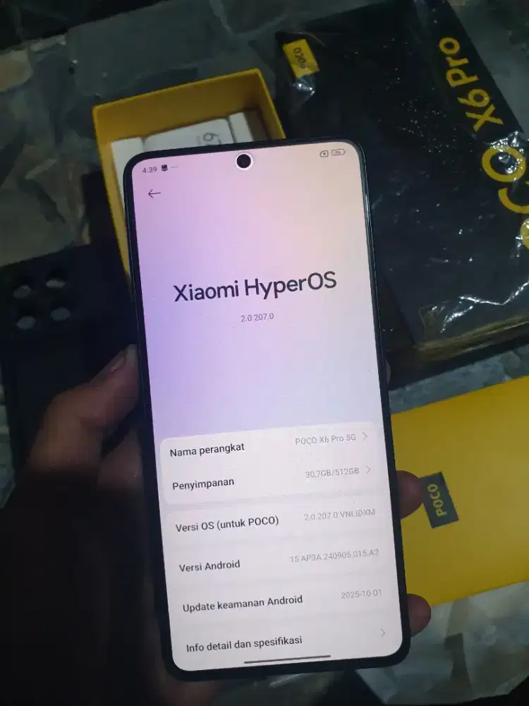 Poco X6 Pro Ram 12/512GB