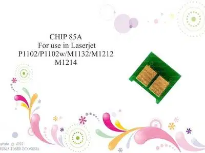 CHIP 85A For use in Laserjet P1102/P1102w/M1132/M1212/M121 Berkualitas