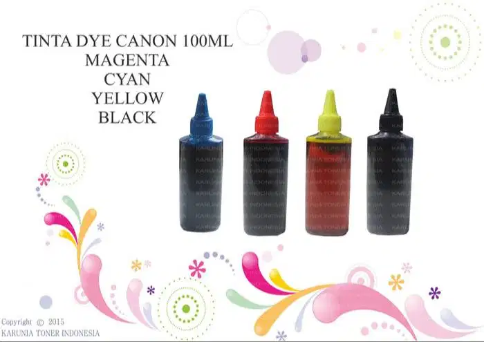 TINTA CANON CMYK 100ML (I SET 4 WARNA ) Berkualitas
