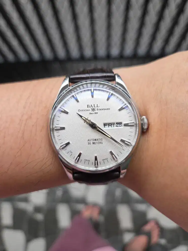 Ball Trainmaster Eternity Linen Dial Automatic