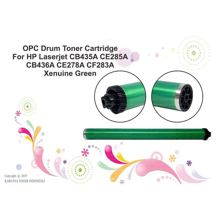 OPC Drum For HP Laserjet 35A 36A 78A 79A 83A 85A P1102 Xenuine Green