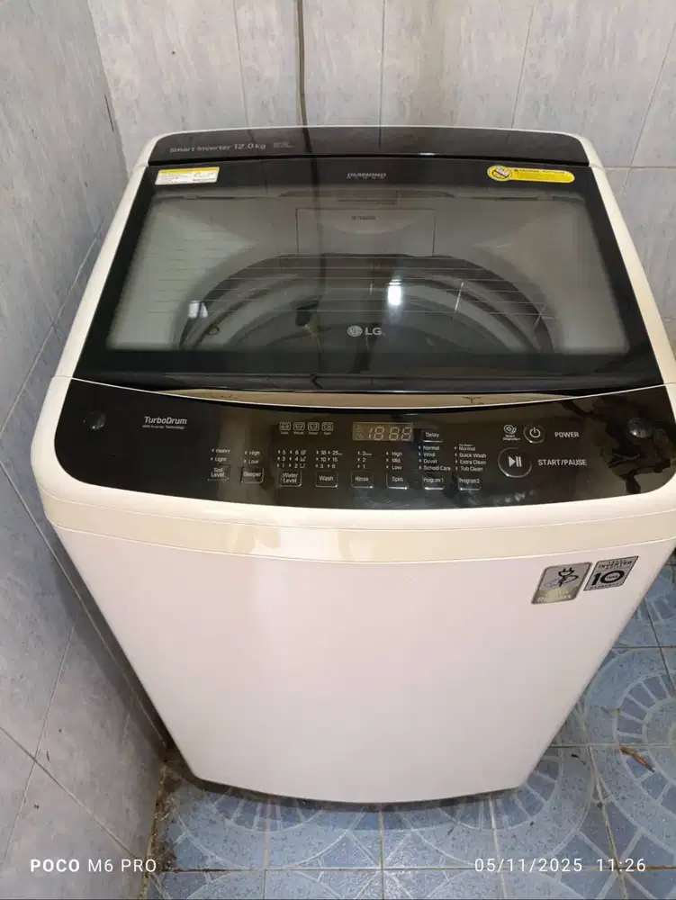 Mesin Cuci LG Top Loading 12kg