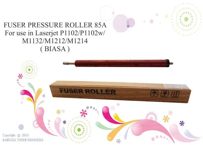 FUSER PRESSURE ROLLER 85A For use in Laserjet P1102 (BIASA Berkualitas