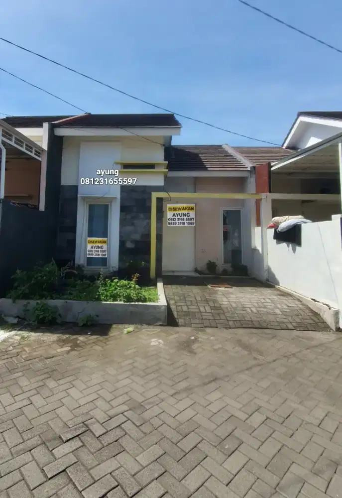 Rmh 1 Lt strategis dekat ke Jln Merr di Gunung anyar di Surabaya