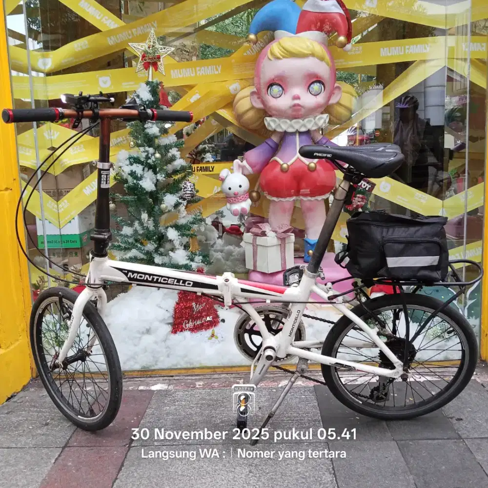 Sepeda Lipat Monticello Alloy Langka
