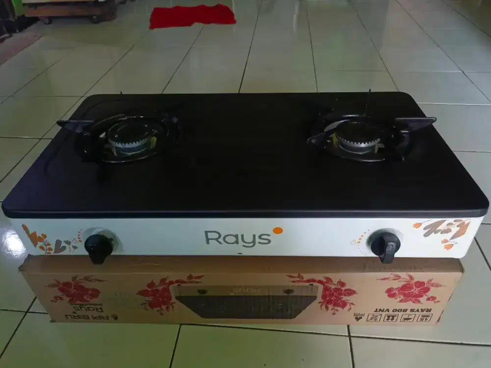 KOMPOR RAYS 800 VNT WARNA PUTIH HITAM